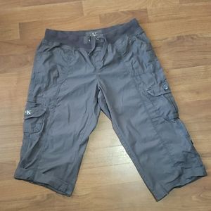 Calvin Klein cargo capri.